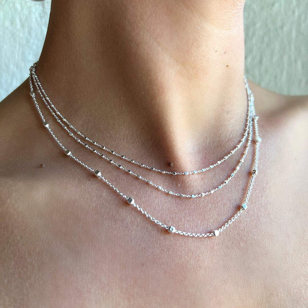 Chain Reaction - Silverhalsband